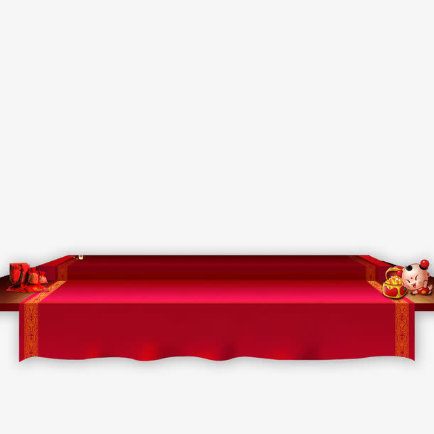 新年舞台背景免抠