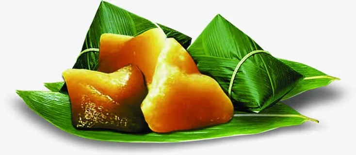 香甜小型糯米粽子免抠