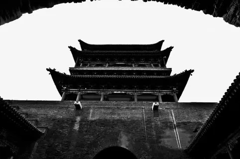 山西古老平遥古城免抠