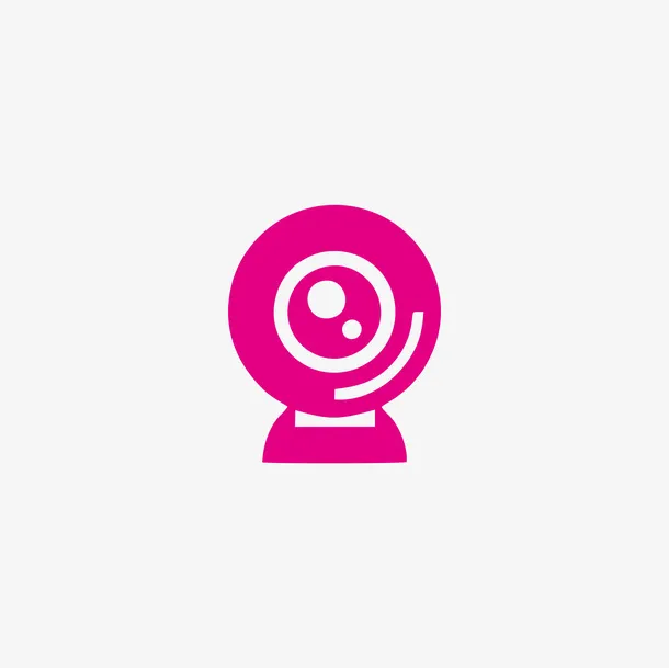 监控摄像头标志免抠