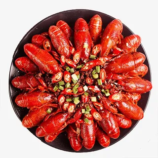 香辣龙虾小龙虾免抠