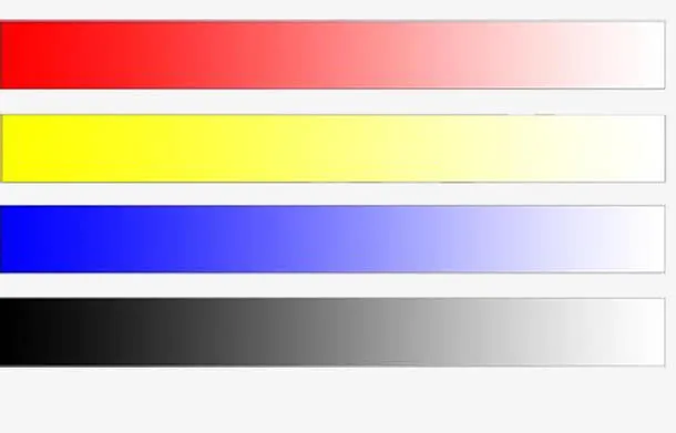 渐变颜色条免抠