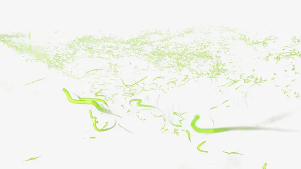 绚丽夜晚鬼火萤火虫唯美免扣素材免抠