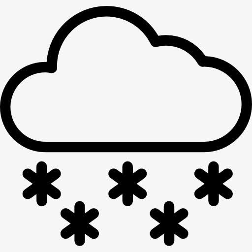 下雪图标免抠