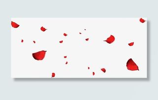 漂浮花瓣新婚庆典图片免抠