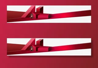 红色积木主页装修免抠