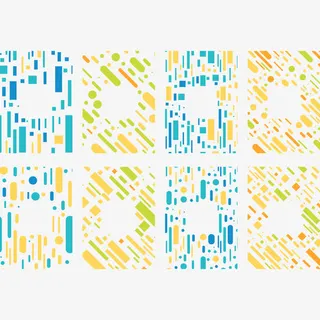 彩色酷炫背景装饰