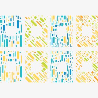 彩色酷炫背景装饰