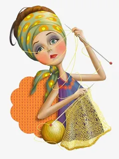 织围巾的女生免抠