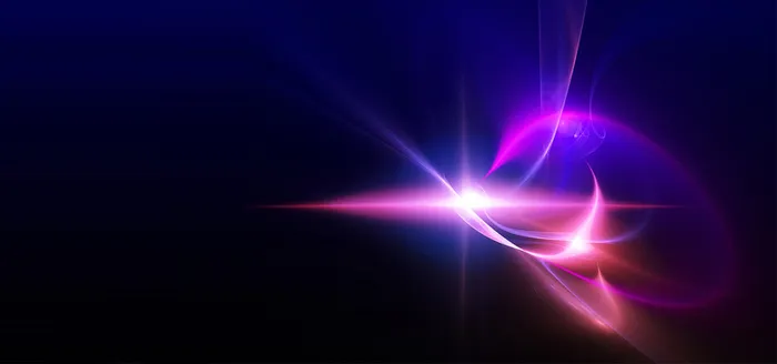 科技之光动感科技科幻紫色海报背景高清
