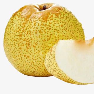 黄色斑点酥梨免抠