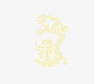 二月二龙抬头卡通装饰中国龙海报免抠