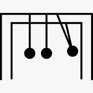 牛顿的摇篮图标免抠