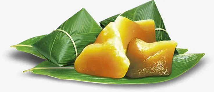 香甜食物粽子端午免抠