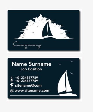 矢量卡通扁平化帆船科技催乳师名免抠