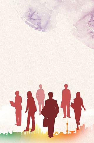 企业招聘英才海报高清