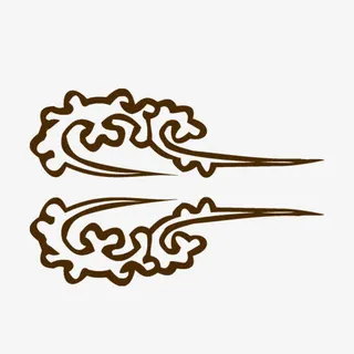 中国元素祥云图案免抠