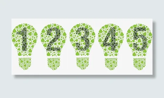 环保元素创意数字免抠