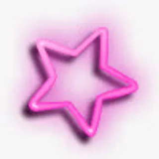 红色光晕五角星免抠