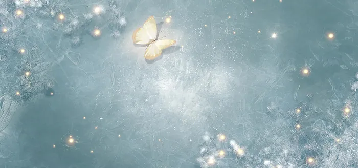 金蝴蝶背景装饰高清
