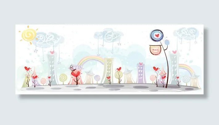 卡通淘宝广告banner