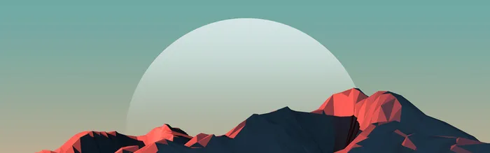 自然景色几何背景高清