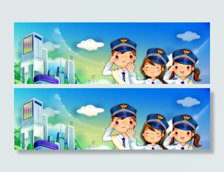 微笑服务背景高清