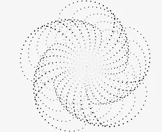 科技旋转波点免抠