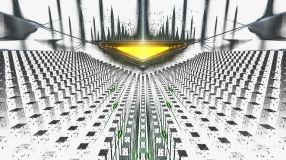 发光闪烁的舞台和座位图免抠