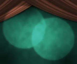 灯光效果与幕布免抠