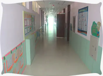 高清幼儿园学校走廊免抠