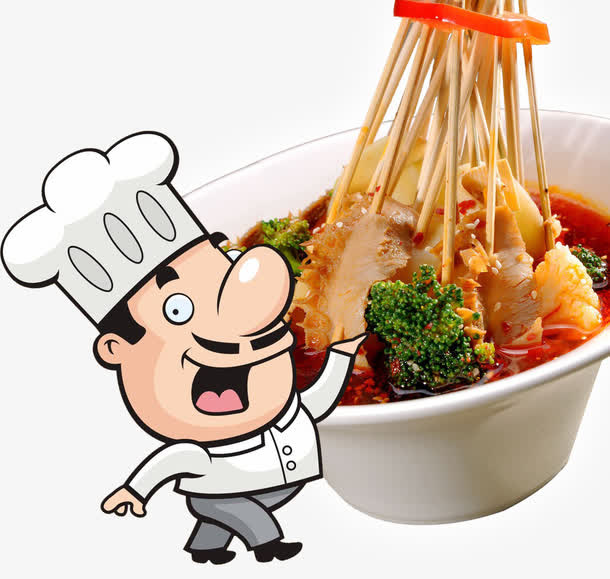 2017年中国风味小吃串串香免抠