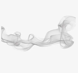 中国风灰色妖娆雾气笔刷免抠