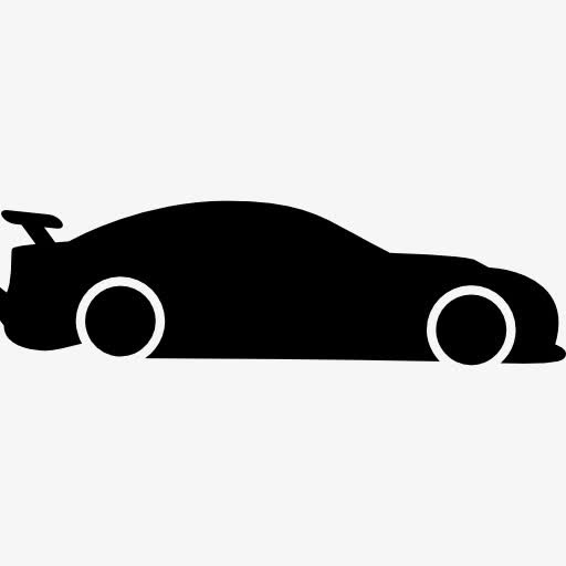 赛车用的侧裙图标免抠
