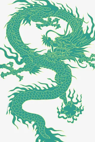 中国元素青龙免抠