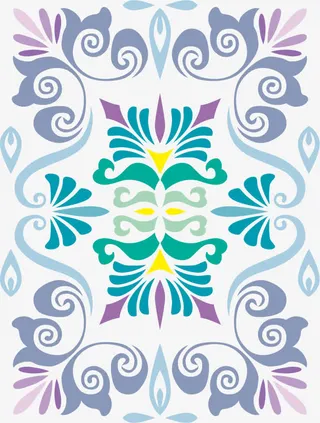 中国传统花纹免抠