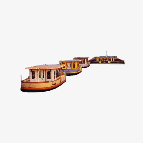 观光旅游船免抠