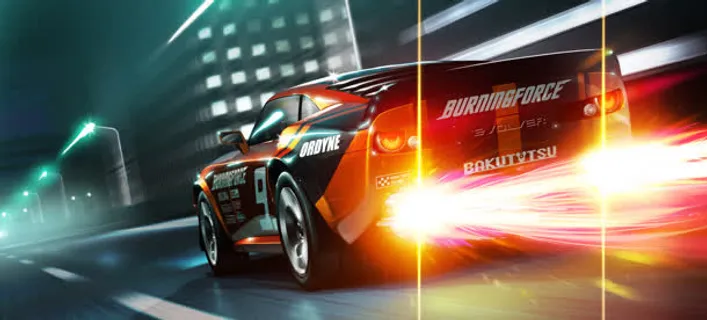 动漫炫酷赛车背景banner免抠 动漫炫酷赛车背景banner免抠