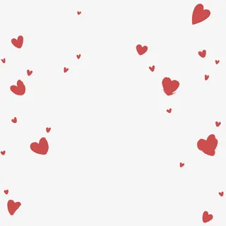 手绘心素材 卡通免抠