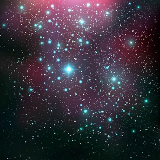 红色星空背景高清