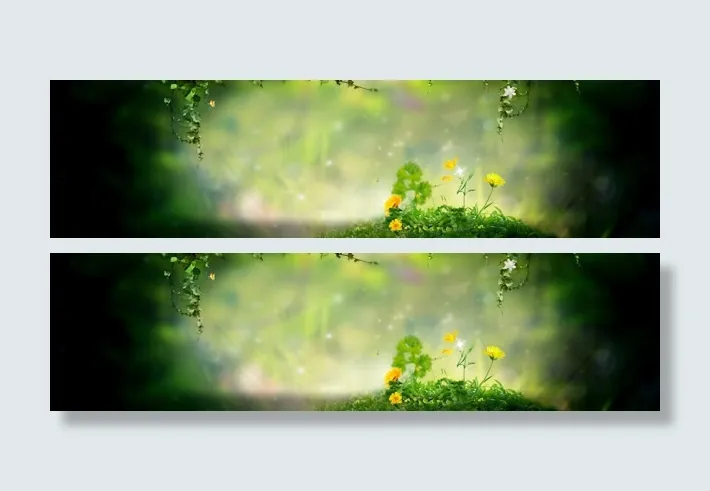 化妆品春季主题banner免抠