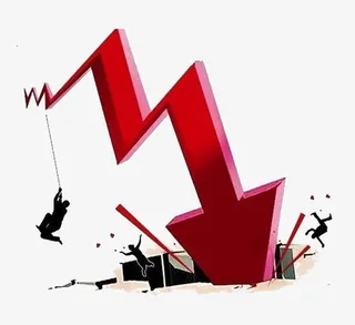 红箭头冲底免抠