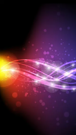 紫色动感灯光H5背景高清