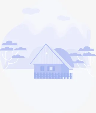 山水房子树木免抠