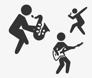 音乐艺术家免抠