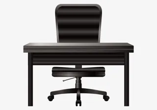 矢量办公桌椅免抠