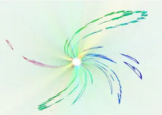 旋转的光线免抠