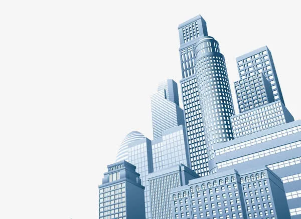 现代摩天大楼免抠