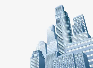 现代摩天大楼免抠