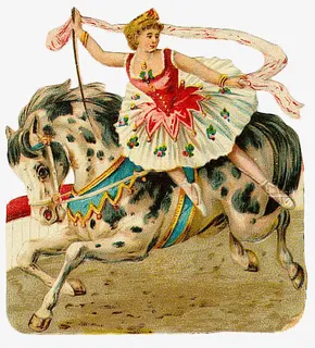 马戏团表演免抠